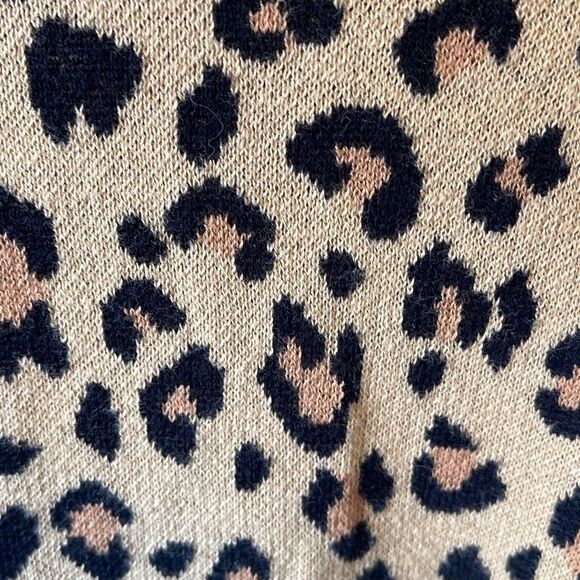J.Crew animal print sweater XL - Picture 6 of 6